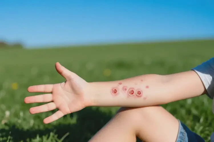 小孩手臂出濕疹不管它會自己痊愈嗎(圖1)
