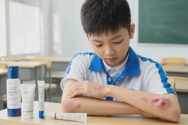 中學生身上偶爾起濕疹能靠自己自愈嗎(圖3)