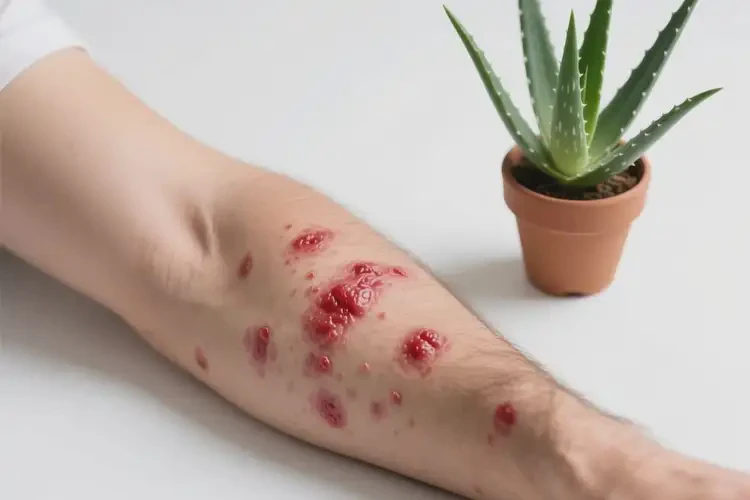 男性手臂長(zhǎng)濕疹可以徹底自愈嗎(圖4)