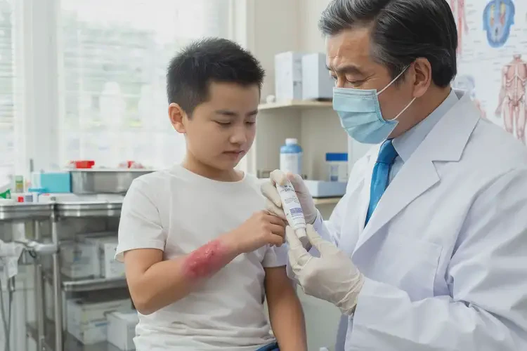 小孩手臂經(jīng)常起濕疹不管它會(huì)自己自愈嗎(圖2)