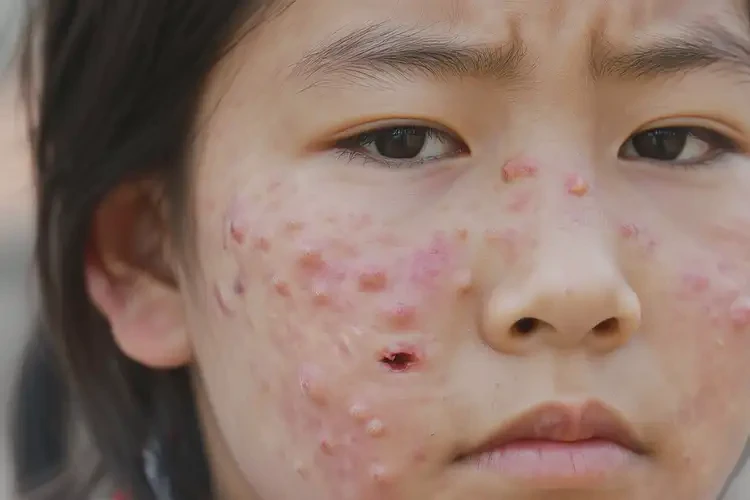 中學生面部經(jīng)常長濕疹不管它會自己好嗎(圖4)