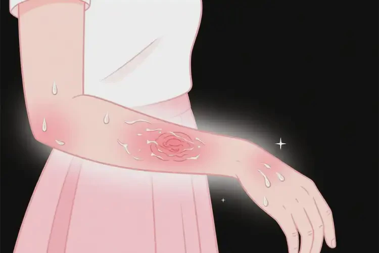 女生手臂有濕疹可不可以徹底自愈(圖2)