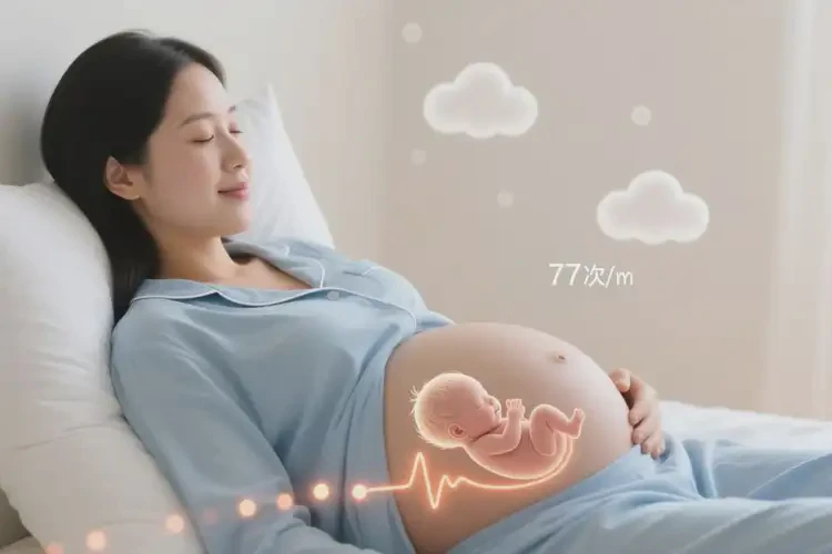 孕34周1天胎心77正常嗎(圖2)