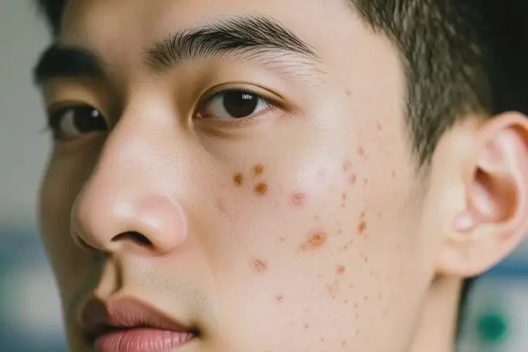 男生臉上偶爾起濕疹可以徹底自愈嗎(圖1)