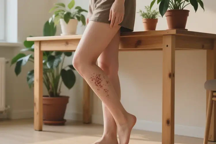 女人大腿容易起濕疹不管它會(huì)自己好嗎(圖3)