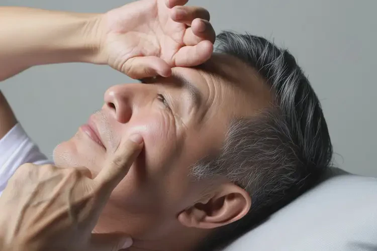 高龄老人面部偶尔长湿疹能彻底自愈吗(图1)