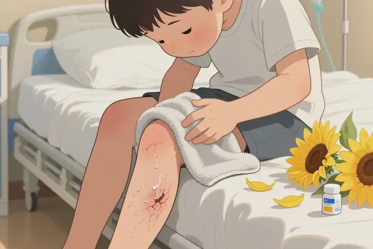 小孩大腿上經(jīng)常長濕疹能夠徹底治愈嗎(圖1)