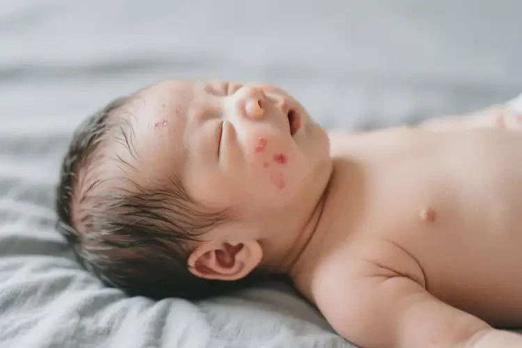 新生兒身上偶爾長濕疹可不可以徹底自愈(圖2)