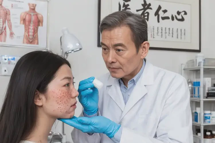 女生面部经常起湿疹不管它会自己痊愈吗(图3)