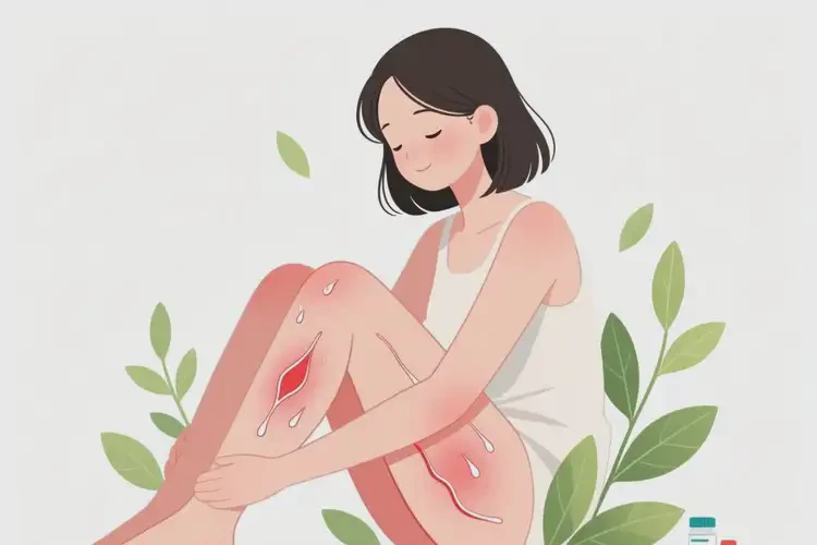 女生大腿經(jīng)常起濕疹不管它會(huì)自己好嗎(圖4)