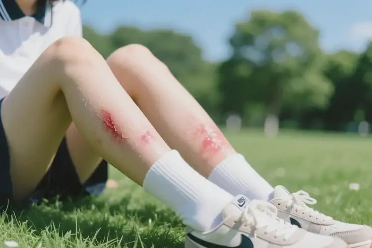 大學(xué)生小腿上容易長濕疹不管它會(huì)自己痊愈嗎(圖2)