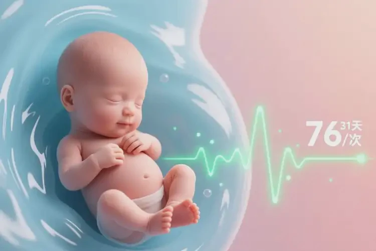 孕31周2天胎心率76寶寶還能要嗎(圖4)