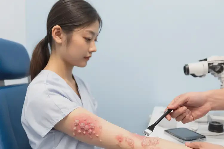 女人全身偶爾長濕疹能徹底自愈嗎(圖4)