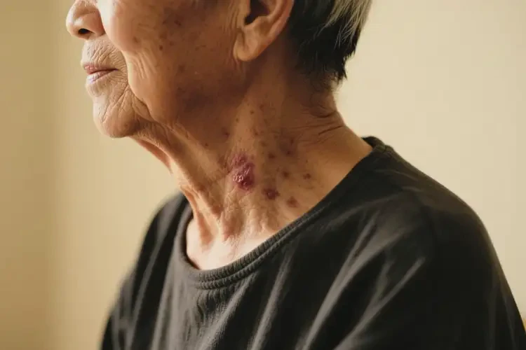 老年人脖子容易起濕疹能不能徹底自愈(圖3)