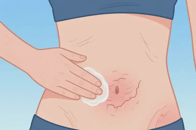 女生肚子長濕疹能靠自己自愈嗎(圖3)