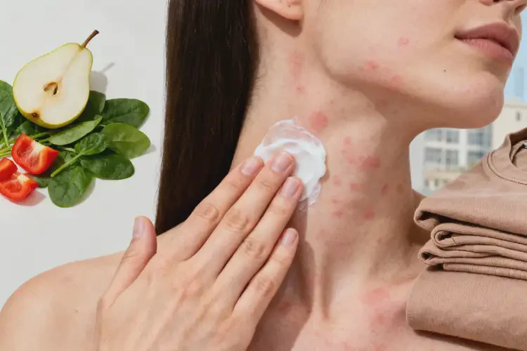 產(chǎn)婦脖子上有濕疹可以徹底自愈嗎(圖2)