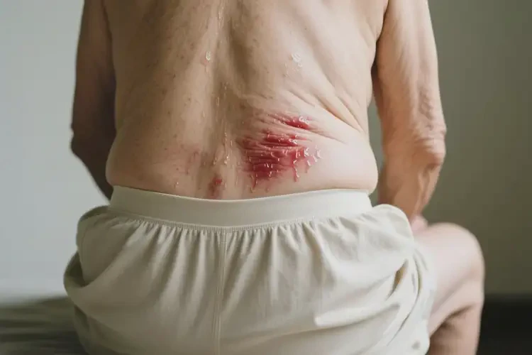 老人屁股上容易起濕疹可以徹底自愈嗎(圖4)