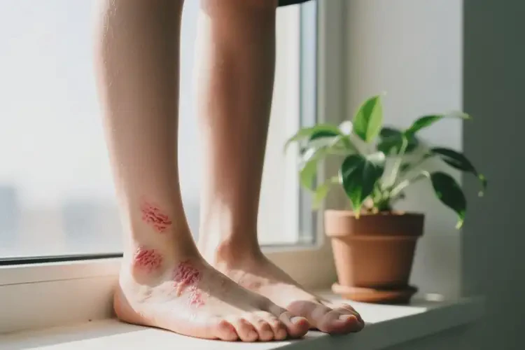 青少年腳上有濕疹能夠徹底治愈嗎(圖3)