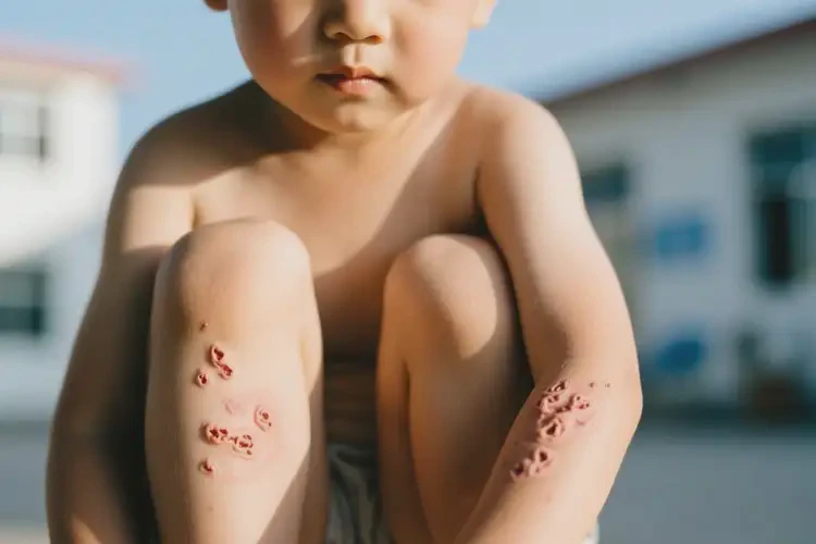 兒童四肢容易長濕疹不管它會(huì)自己痊愈嗎(圖4)