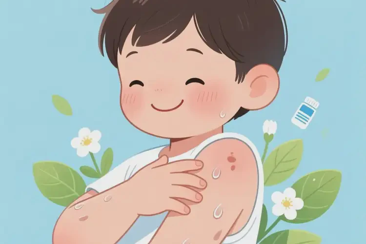 孩子手臂上偶爾長(zhǎng)濕疹能徹底自愈嗎(圖4)
