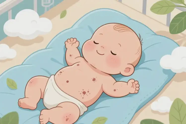 嬰幼兒肚子上容易長(zhǎng)濕疹不管它會(huì)自己自愈嗎(圖4)