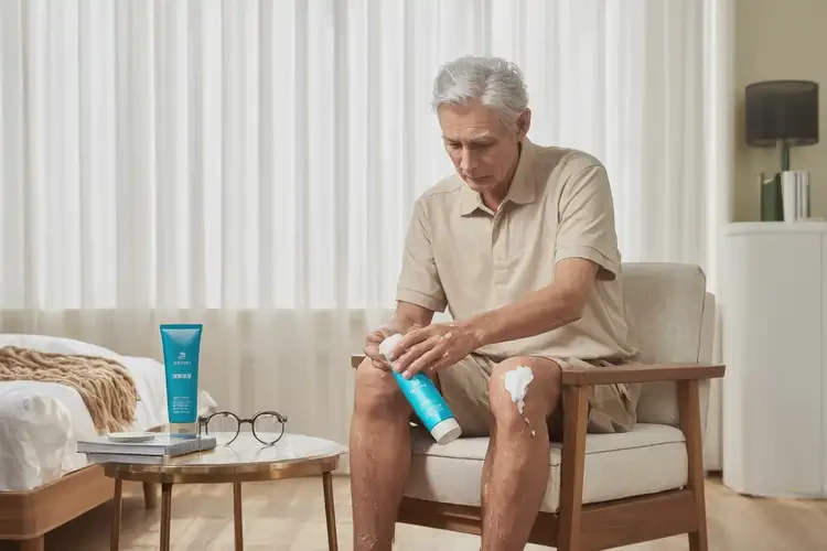 老人大腿上出濕疹能夠徹底治愈嗎(圖2)