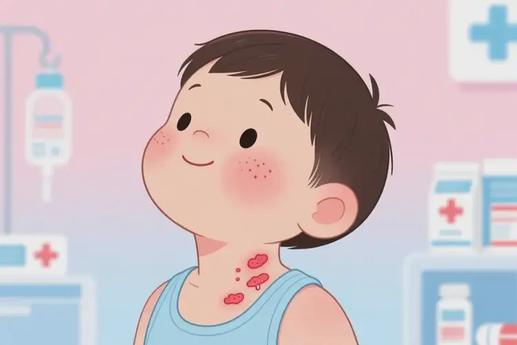 小孩脖子有濕疹不管它會自己自愈嗎(圖4)