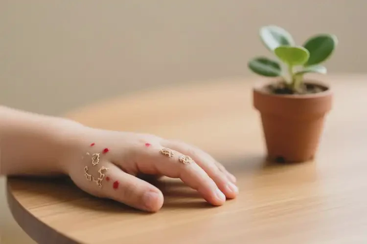 小學生身上起濕疹可以徹底自愈嗎(圖3)