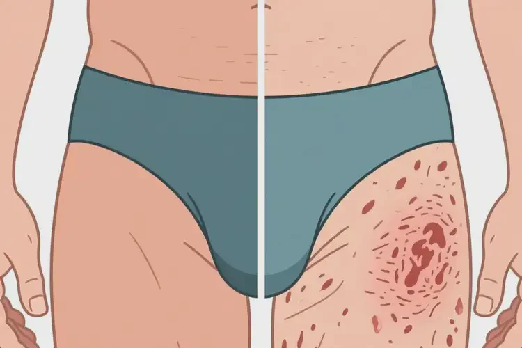 男人肛周偶爾起濕疹不管它會自己自愈嗎(圖1)