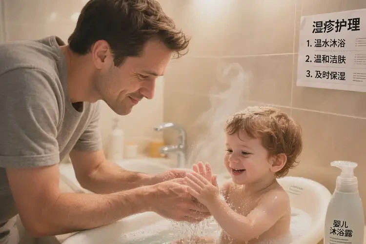 幼兒大腿上有濕疹可不可以徹底自愈(圖1)