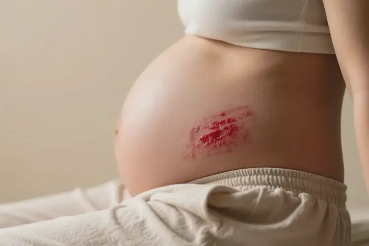 孕婦屁股上有濕疹不管它會自己痊愈嗎(圖4)