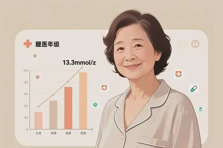 更年期女性早上血糖13點3是糖尿病嗎(圖2)