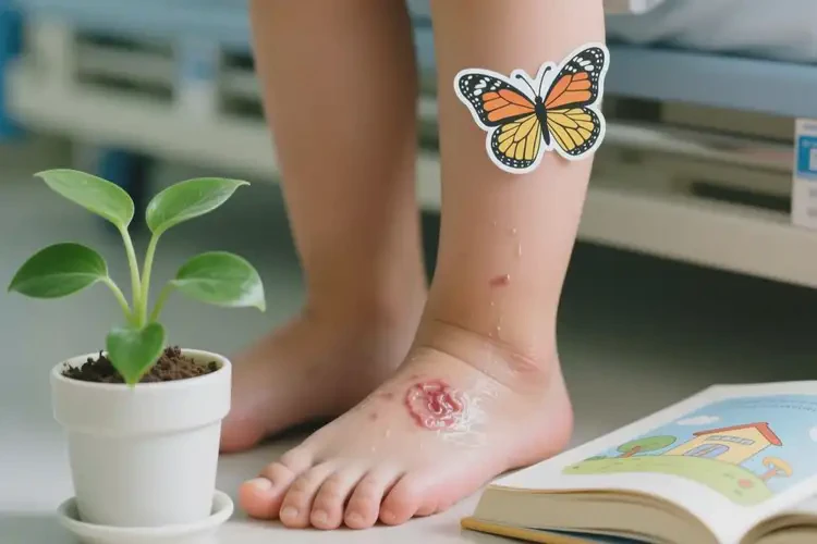 孩子脚上经常长湿疹可以彻底自愈吗(图3)