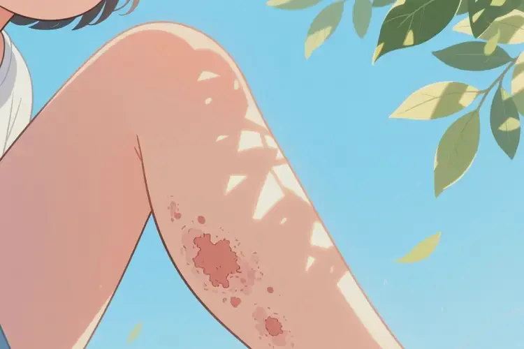 青年人身上偶爾起濕疹不管它會自己自愈嗎(圖1)