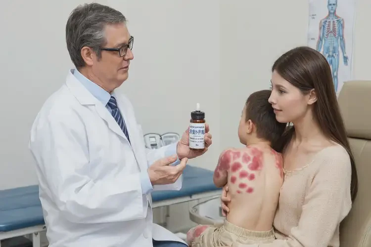 幼兒手上出濕疹不管它會(huì)自己痊愈嗎(圖2)