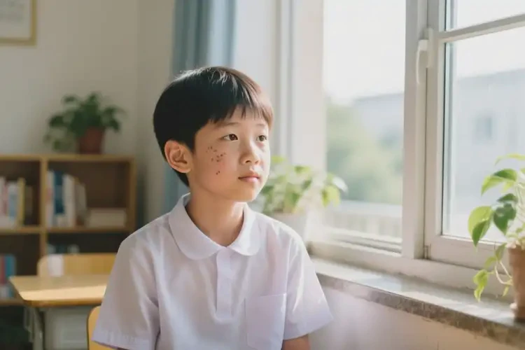 中學生臉上容易起濕疹能夠徹底治愈嗎(圖4)