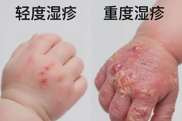 嬰兒手上長濕疹不管它會(huì)自己痊愈嗎(圖3)