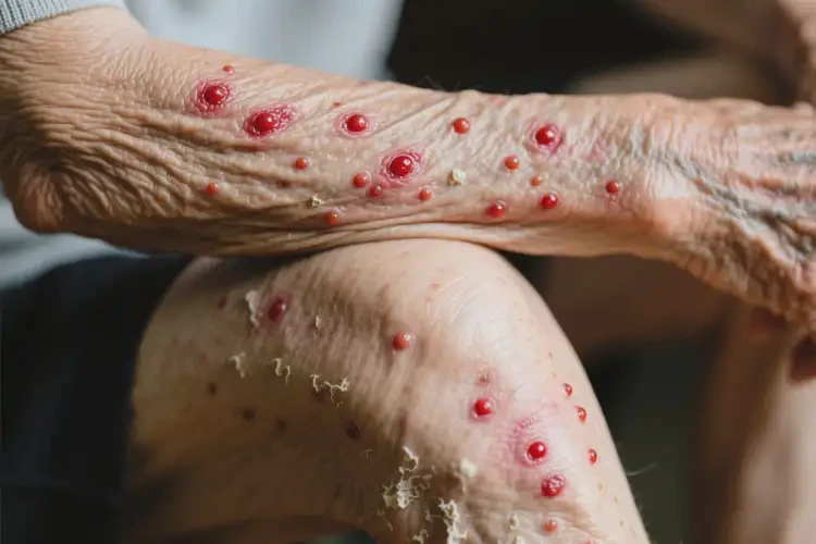 老年人四肢經(jīng)常長(zhǎng)濕疹不管它會(huì)自己好嗎(圖4)