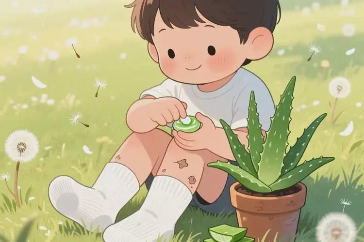 兒童腳上長濕疹不管它會(huì)自己好嗎(圖4)