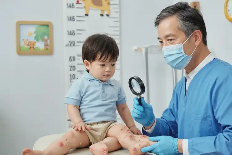 幼兒大腿上容易起濕疹不管它會自己痊愈嗎(圖1)