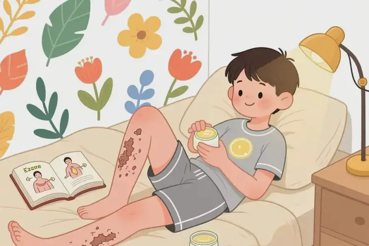 青少年四肢容易起濕疹能夠徹底治愈嗎(圖3)