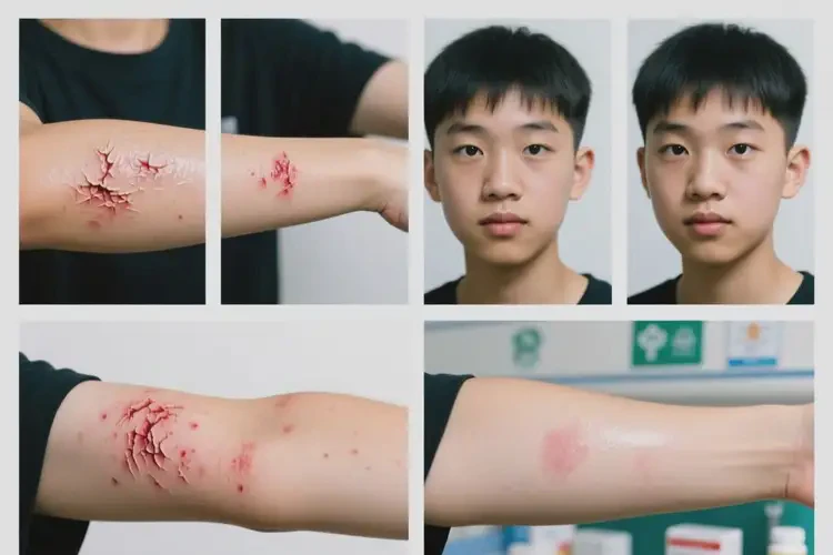 青少年手臂上經(jīng)常長濕疹能不能徹底自愈(圖2)