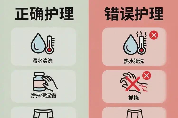 男性屁股容易起濕疹能靠自己自愈嗎(圖2)