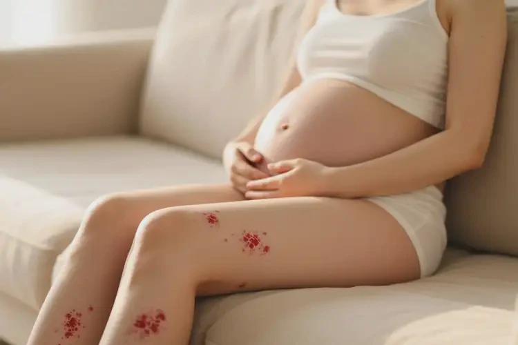孕婦大腿上偶爾起濕疹不管它會自己自愈嗎(圖4)