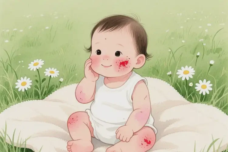 幼兒面部經(jīng)常長濕疹能徹底自愈嗎(圖3)