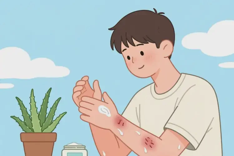 男生身上容易長濕疹能靠自己自愈嗎(圖2)