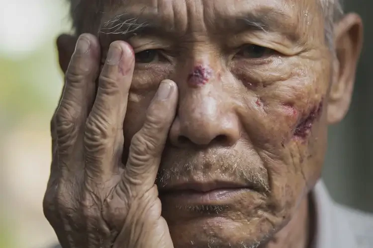 老年人臉上經(jīng)常長(zhǎng)濕疹能徹底自愈嗎(圖4)