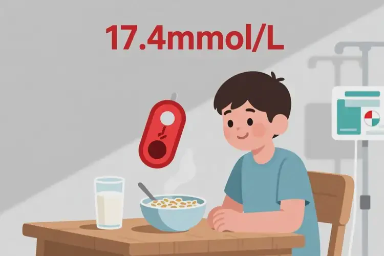 年轻人早上血糖17点4是怎么回事(图2)