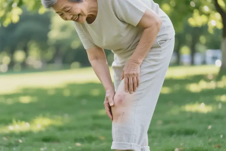 老人大腿上偶爾長(zhǎng)濕疹能徹底自愈嗎(圖2)