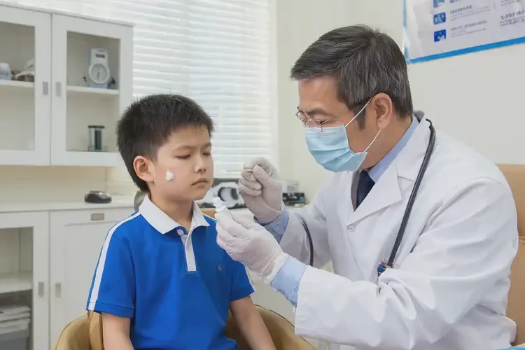 小學(xué)生面部容易起濕疹可以徹底自愈嗎(圖2)